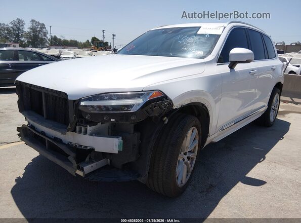 YV4A22PLXG1020736 2016 VOLVO XC90 White Vista tres cuartos delantera izquierda