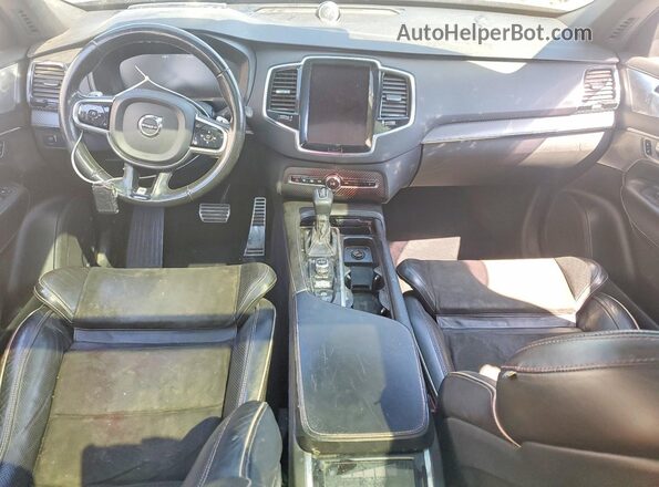YV4A22PM4G1035841 2016 VOLVO XC90 Black Widok deski rozdzielczej