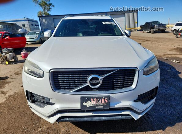 YV4A22PMXG1059190 2016 VOLVO XC90 White Widok z przodu