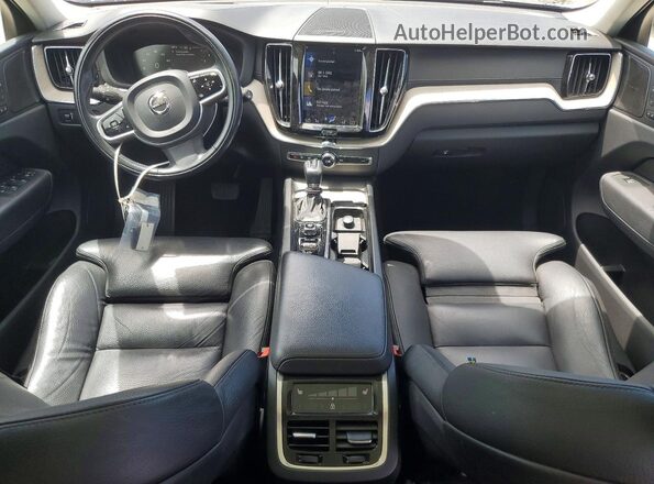 YV4A22RL0L1554528 2020 VOLVO XC60 Gray Widok deski rozdzielczej