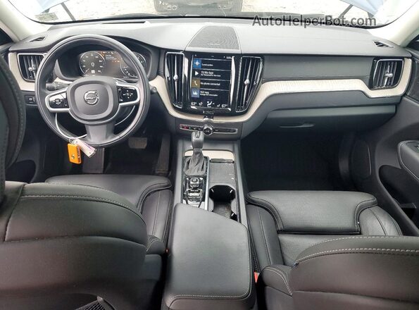 YV4A22RLXM1881536 2021 VOLVO XC60 Blue Առջևի վահանակի տեսք