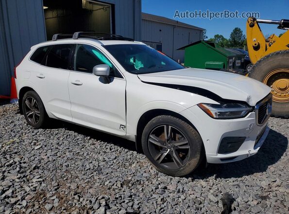 YV4A22RM1K1333849 2019 VOLVO XC60 Белый Передняя правая четверть