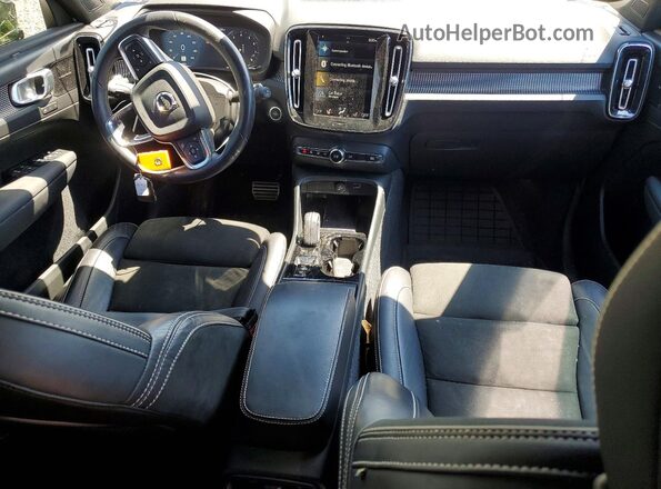 YV4AC2HM2M2542559 2021 VOLVO XC40 White წინა პანელის ხედი