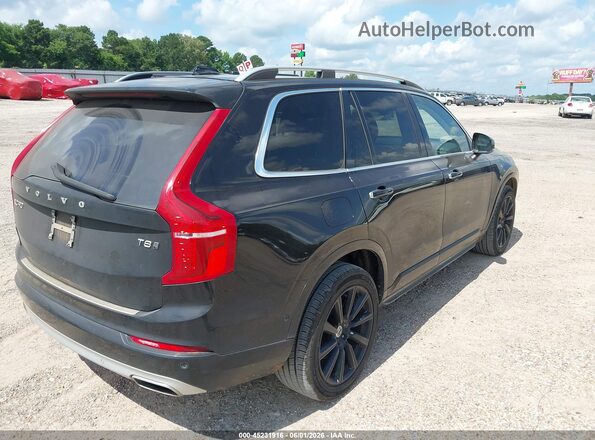 YV4BC0PK4G1091671 2016 VOLVO XC90 HYBRID Черный Задняя правая четверть