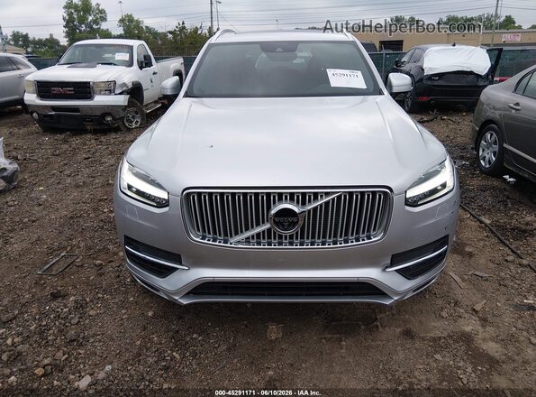 YV4BC0PL1G1093838 2016 VOLVO XC90 HYBRID Gray Սալոնի հետևի տեսք