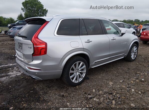 YV4BC0PL1G1093838 2016 VOLVO XC90 HYBRID Gray Հետևի աջ