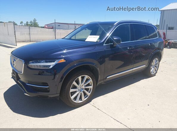 YV4BC0PL1H1126810 2017 VOLVO XC90 HYBRID Purple Передня ліва чверть