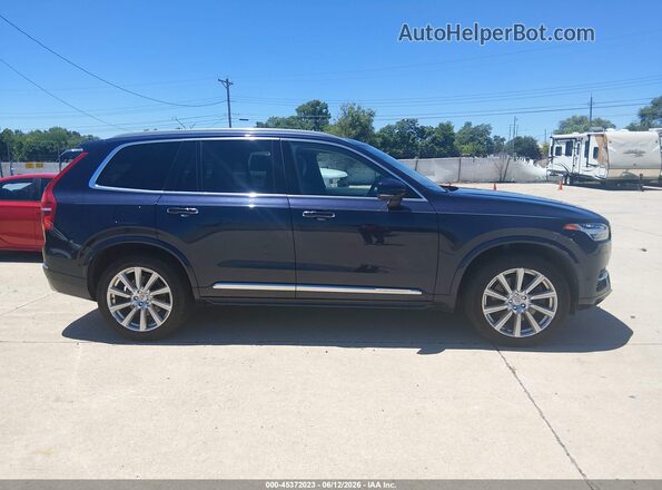 YV4BC0PL1H1126810 2017 VOLVO XC90 HYBRID Purple Вид задньої частини салону