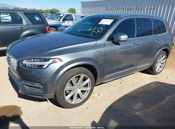 YV4BC0PL5G1074645 2016 VOLVO XC90 HYBRID Gray Front left