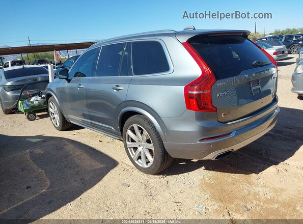 YV4BC0PL5G1074645 2016 VOLVO XC90 HYBRID Gray Rear left