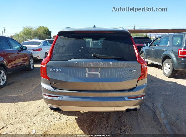 YV4BC0PL5G1074645 2016 VOLVO XC90 HYBRID Gray 