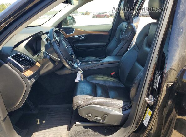 YV4BC0PL7G1074503 2016 VOLVO XC90 Черный Вид салона спереди