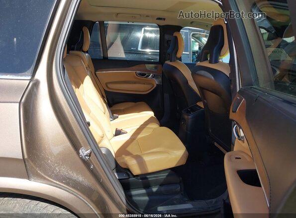 YV4BC0PLXG1052611 2016 VOLVO XC90 HYBRID Brown VIN sticker view