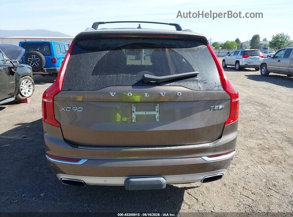 YV4BC0PLXG1052611 2016 VOLVO XC90 HYBRID Brown 