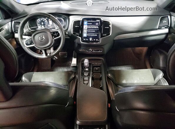 YV4BC0PM1H1150789 2017 VOLVO XC90 Blue Dashboard view