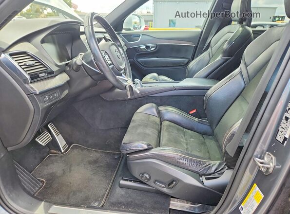 YV4BC0PM7G1092833 2016 VOLVO XC90 Gray Вид салону спереду