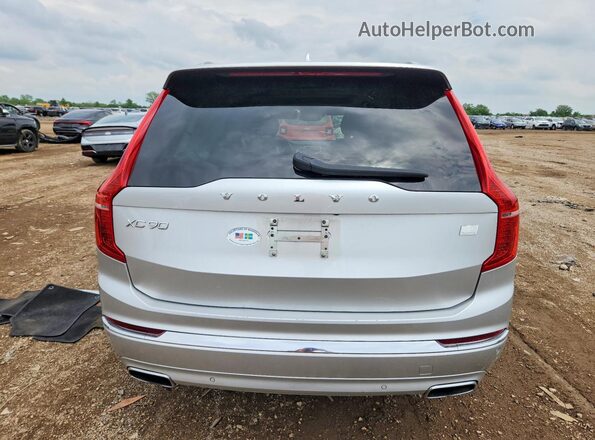 YV4BR00L5M1703230 2021 VOLVO XC90 Silver Widok z tyłu