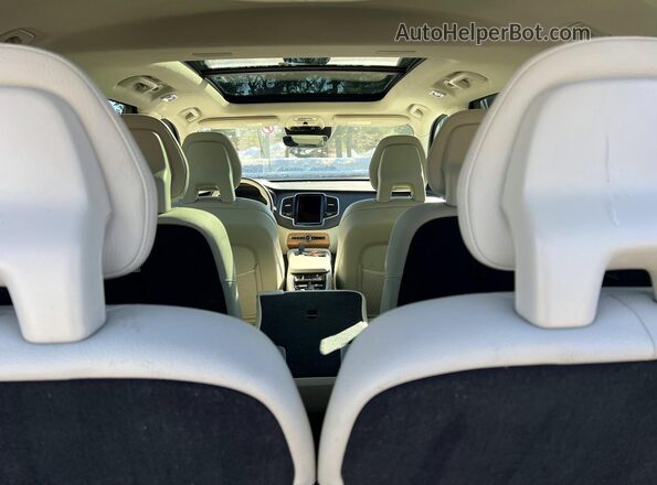 YV4BR0CK7M1700459 2021 VOLVO XC90 Белый Вид щитка приборов
