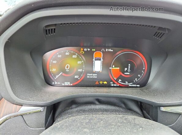 YV4BR0DKXM1809433 2021 VOLVO XC60 Blue 