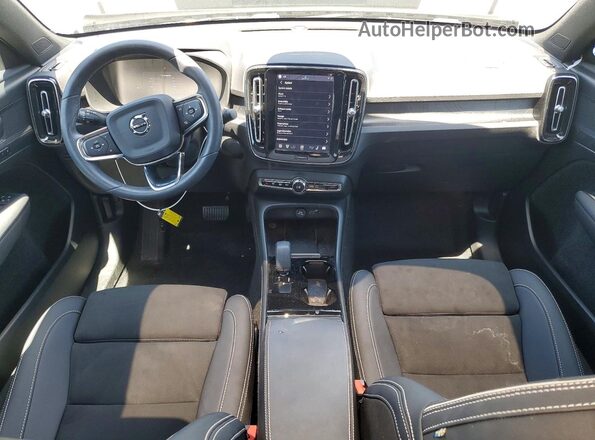 YV4ED3GL5P2063747 2023 VOLVO C40 Gray წინა პანელის ხედი