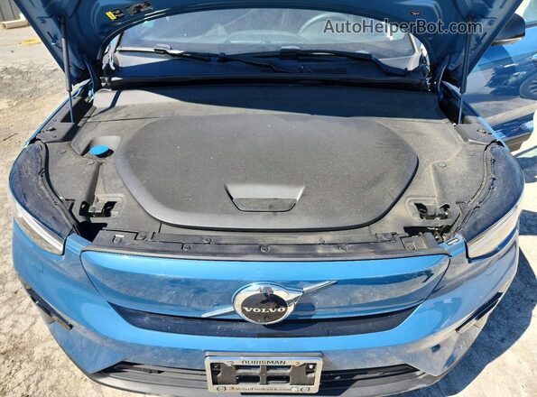YV4ED3GM1P2039390 2023 VOLVO C40 Синий Вид подкапотного пространства