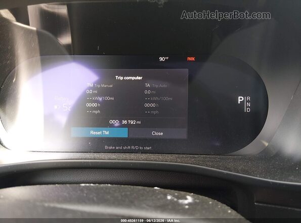 YV4ED3GM4P2048309 2023 VOLVO C40 RECHARGE PURE ELECTRIC Green 