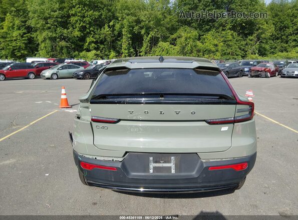 YV4ED3GM4P2048309 2023 VOLVO C40 RECHARGE PURE ELECTRIC Green 