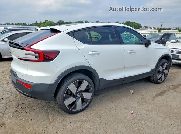 YV4ED3GM8P2054047 2023 VOLVO C40 White უკანა მარჯვენა