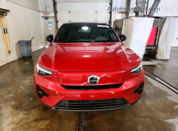 YV4ED3GM9P2044756 2023 VOLVO C40 Red Vista frontal
