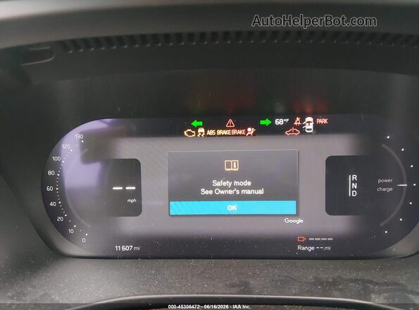 YV4ED3GM9P2049682 2023 VOLVO C40 RECHARGE PURE ELECTRIC Синий Вид задних сидений