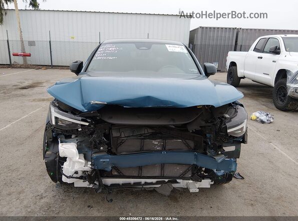 YV4ED3GM9P2049682 2023 VOLVO C40 RECHARGE PURE ELECTRIC Синий Вид задней части салона