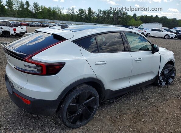 YV4ED3GMXP2061095 2023 VOLVO C40 White Задня права чверть