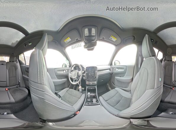 YV4ED3UL8P2076156 2023 VOLVO XC40 Gray Vista interior de 360 grados