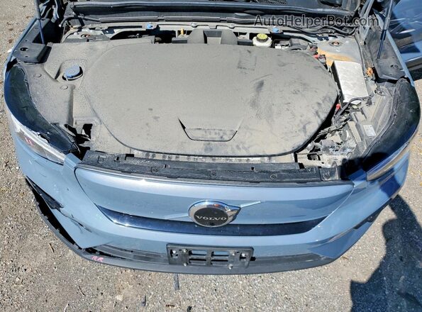 YV4ED3UM2P2948713 2023 VOLVO XC40 Blue Вид підкапотного простору