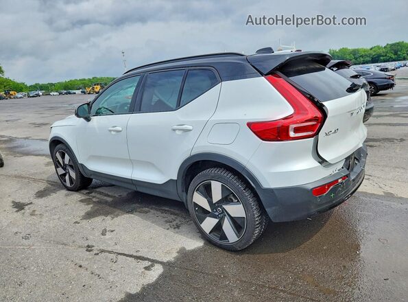 YV4ED3UMXP2023337 2023 VOLVO XC40 White უკანა მარცხენა