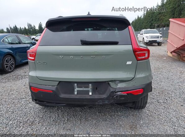 YV4ED3UMXP2038792 2023 VOLVO XC40 RECHARGE PURE ELECTRIC Green 