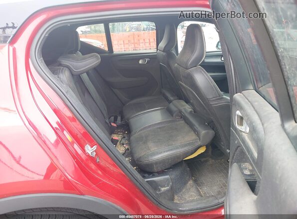 YV4ED3UR0M2554456 2021 VOLVO XC40 RECHARGE PURE ELECTRIC Orange Vista de la etiqueta del VIN