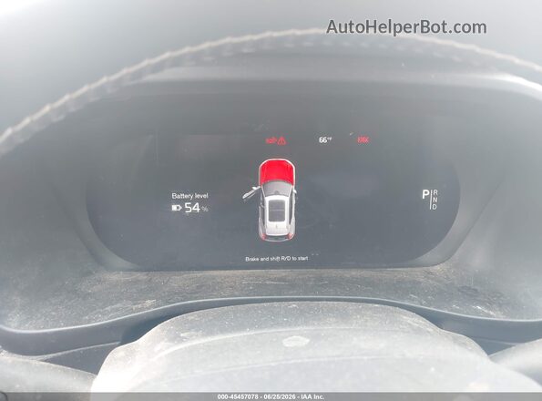 YV4ED3UR0M2554456 2021 VOLVO XC40 RECHARGE PURE ELECTRIC Orange Vista de los asientos traseros