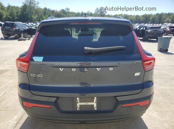 YV4ED3UR2N2716783 2022 VOLVO XC40 Синий Вид сзади