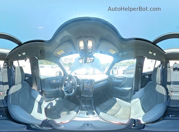 YV4ED3UR2N2716783 2022 VOLVO XC40 Синий Панорамный вид салона 360°