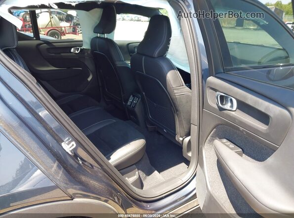 YV4ED3UR3N2705159 2022 VOLVO XC40 RECHARGE PURE ELECTRIC Navy VIN կոդի պիտակի տեսք