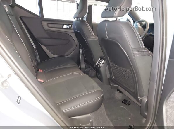 YV4ED3UW2P2074607 2023 VOLVO XC40 RECHARGE PURE ELECTRIC Серый Вид наклейки с VIN-кодом