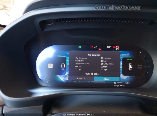 YV4ED3UW2P2074607 2023 VOLVO XC40 RECHARGE PURE ELECTRIC Серый Вид задних сидений