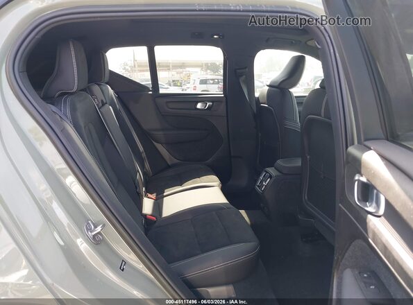 YV4ED3UW3P2963092 2023 VOLVO XC40 RECHARGE PURE ELECTRIC Зеленый Вид наклейки с VIN-кодом