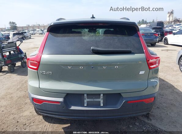 YV4ED3UW3P2963092 2023 VOLVO XC40 RECHARGE PURE ELECTRIC Зеленый 