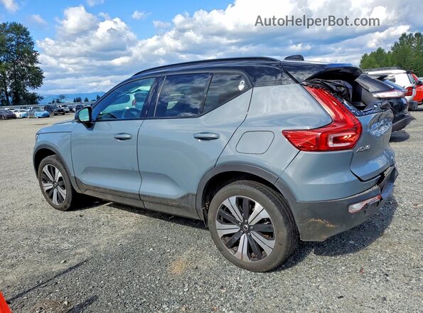 YV4ED3UW4P2958094 2023 VOLVO XC40 Blue უკანა მარცხენა