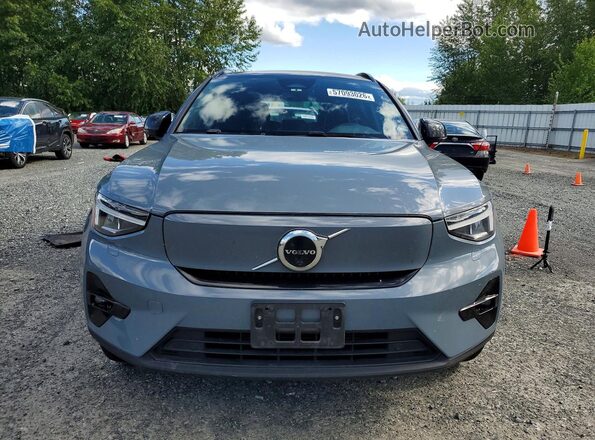 YV4ED3UW4P2958094 2023 VOLVO XC40 Blue წინა ხედი
