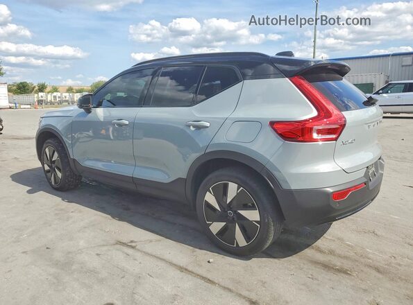 YV4EH3HL2R2238249 2024 VOLVO XC40 Gray Trasero izquierdo