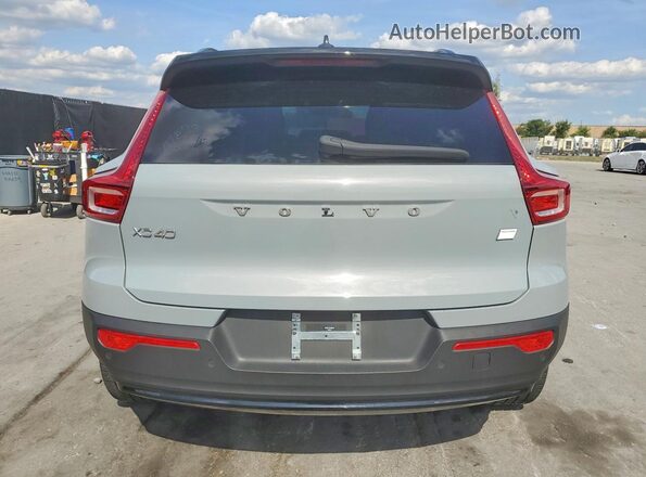YV4EH3HL2R2238249 2024 VOLVO XC40 Gray Vista trasera