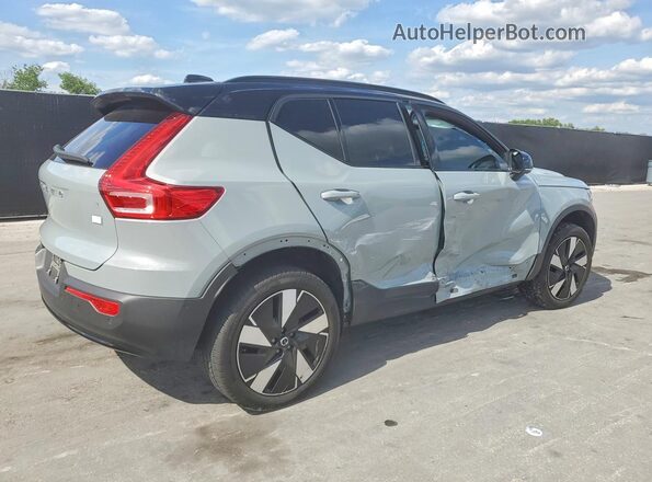 YV4EH3HL2R2238249 2024 VOLVO XC40 Gray Trasero derecho